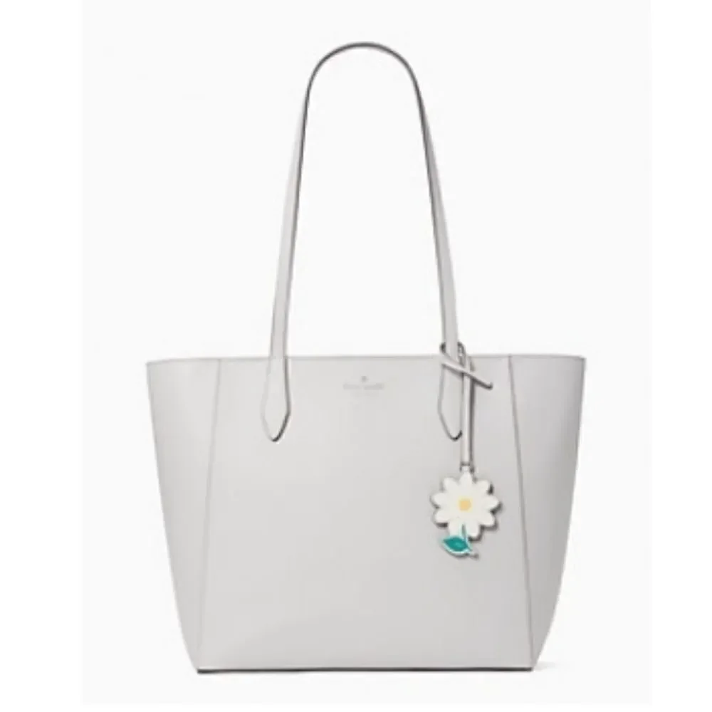 Kate Spade Platinum Dana Tote Wallet Bundle Bag Shoulder Purse